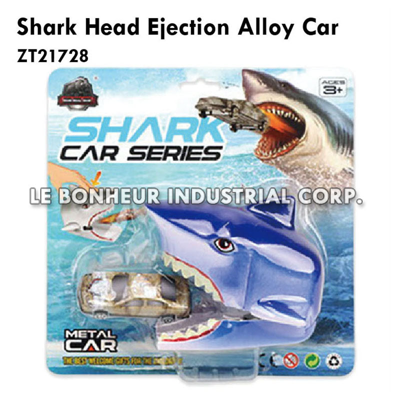 Shark Head Ejection Alloy Car