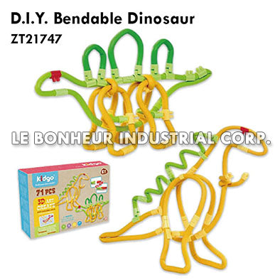 D.I.Y. Bendable Dinosaur
