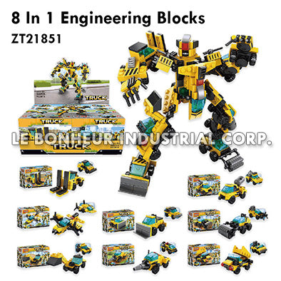 8 In 1 Engineering Blocks