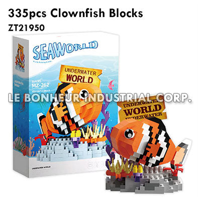 335pcs Underwater World - Clownfish Building Blocks
