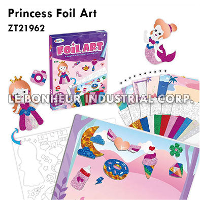 Princess Foil Art