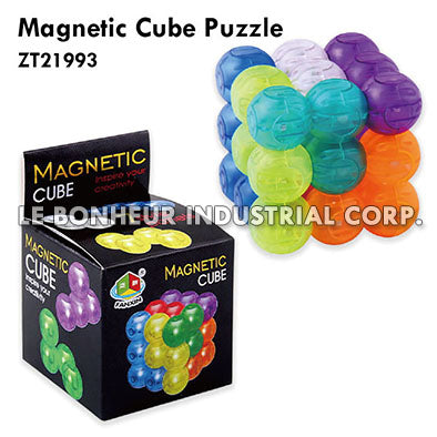 Magnetic Cube Puzzle