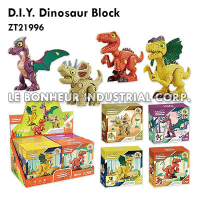 D.I.Y. Dinosaur Block