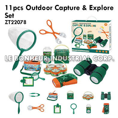 11pcs Outdoor Capture & Explore Set