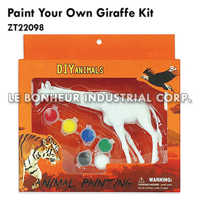 Paint Your Own Giraffe Kit