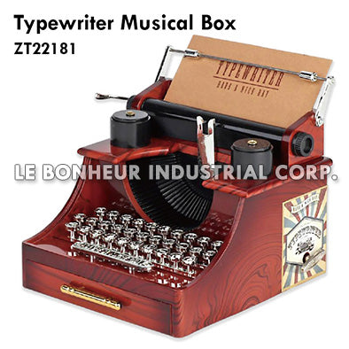 Typewriter Musical Box