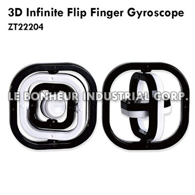 3D Infinite Flip Finger Gyroscope