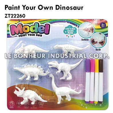 Paint Your Own Dinosaur