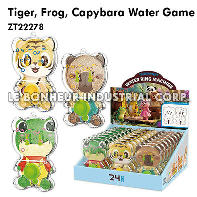 Tiger,Frog,Capybara Water Game