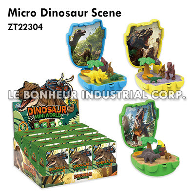 Micro Dinosaur Scene