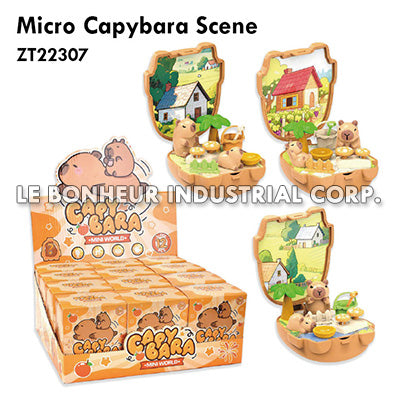 Micro Capybara Scene