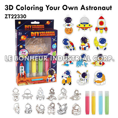 3D Coloring Your Own Astronaut