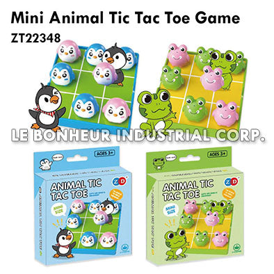 Mini Animal Tic Tac Toe Game