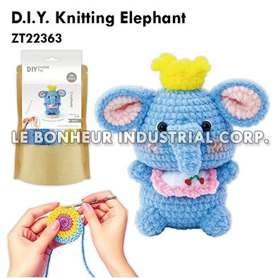 D.I.Y. Knitting Elephant