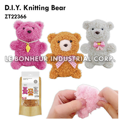 D.I.Y. Knitting Bear