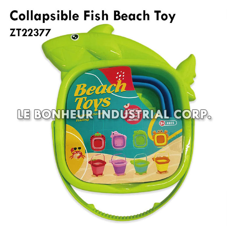 Collapsible Fish Beach Toy