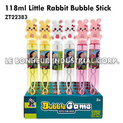 118Ml Little Rabbit Bubble Stick