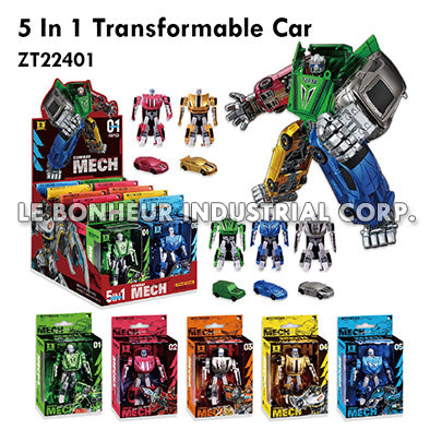 5 In 1 Transformable Car