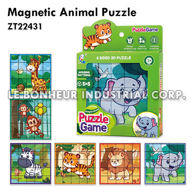 Magnetic Animal Puzzle