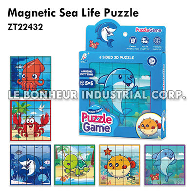 Magnetic Sea Life Puzzle