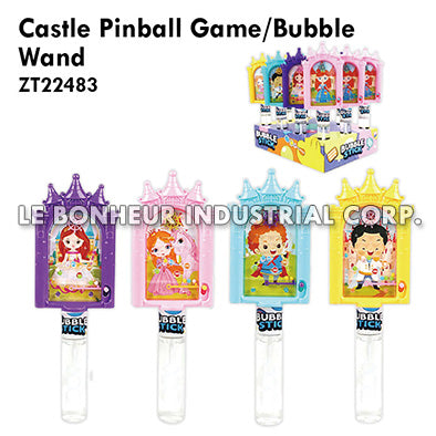 Castle Pinball Game/Bubble Wand