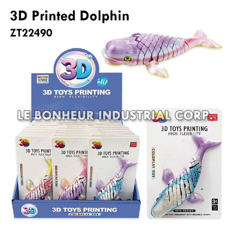 3D Printed Dolphin