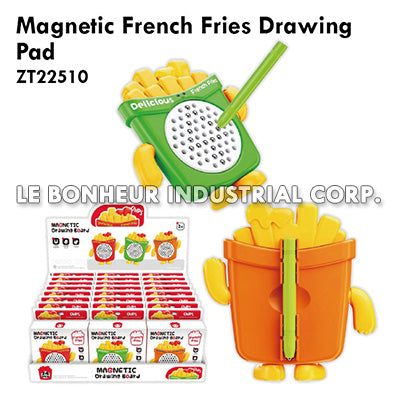 Magnetic French Fries Drawing Pad