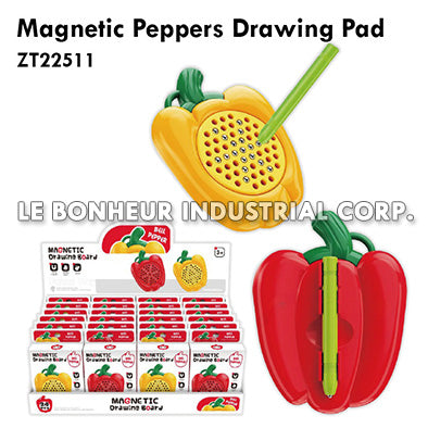 Magnetic Peppers Drawing Pad