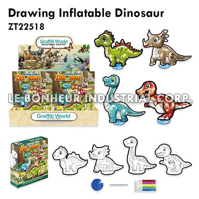 Drawing Inflatable Dinosaur