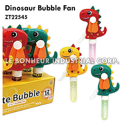Dinosaur Bubble Fan