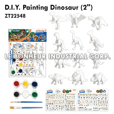 D.I.Y. Painting Dinosaur (2")