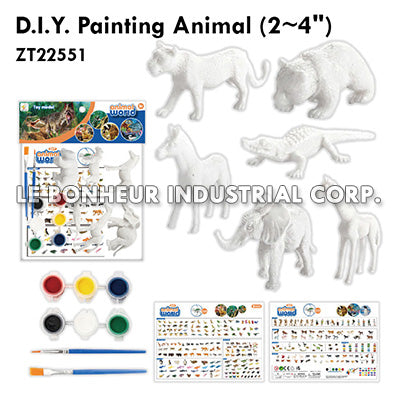 D.I.Y. Painting Animal (2~4")