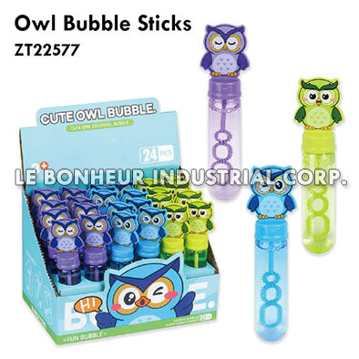 Owl Bubble Sticks