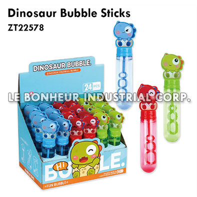 Dinosaur Bubble Sticks