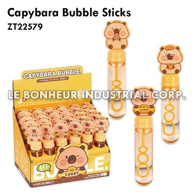 Capybara Bubble Sticks