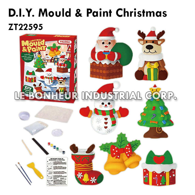 D.I.Y. Mould & Paint Christmas