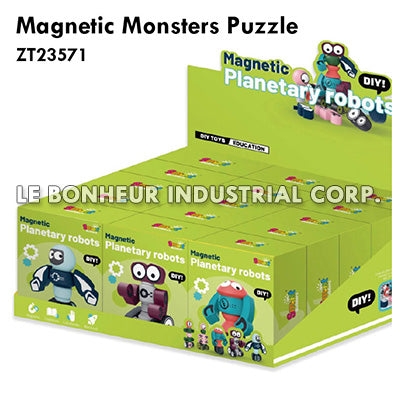 Magnetic Monsters Puzzle