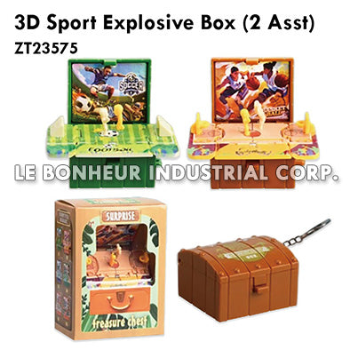 3D Sport Explosive Box (2 Asst)