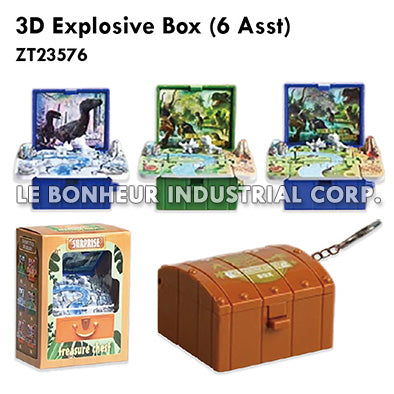 3D Explosive Box (6 Asst)