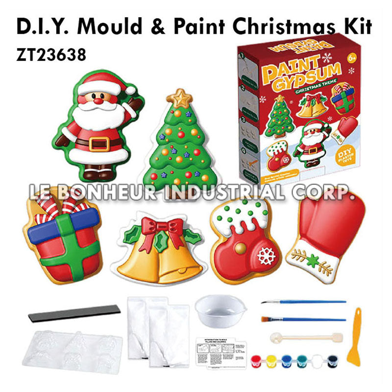 D.I.Y. Mould & Paint Christmas Kit