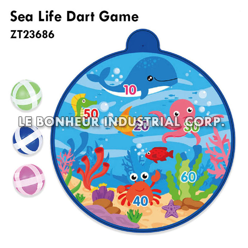 Sea Life Dart Game