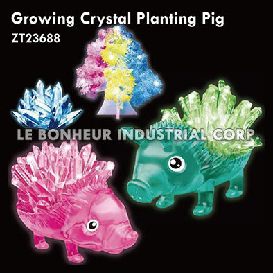 Growing Crystal Planting Pig