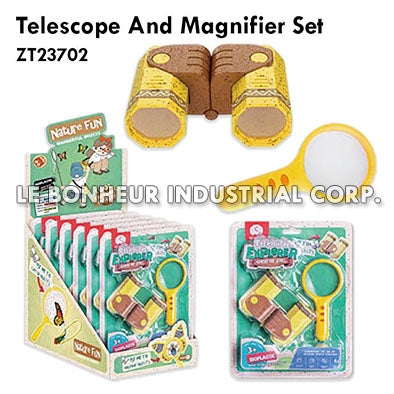 Telescope And Magnifier Set
