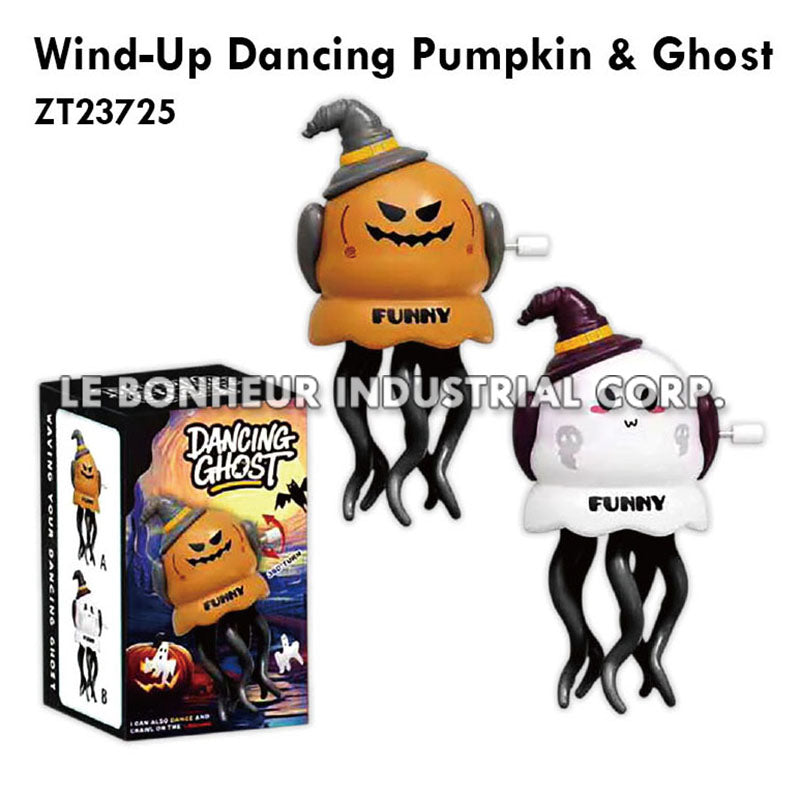 Wind-Up Dancing Pumpkin & Ghost