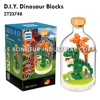 D.I.Y. Dinosaur Blocks