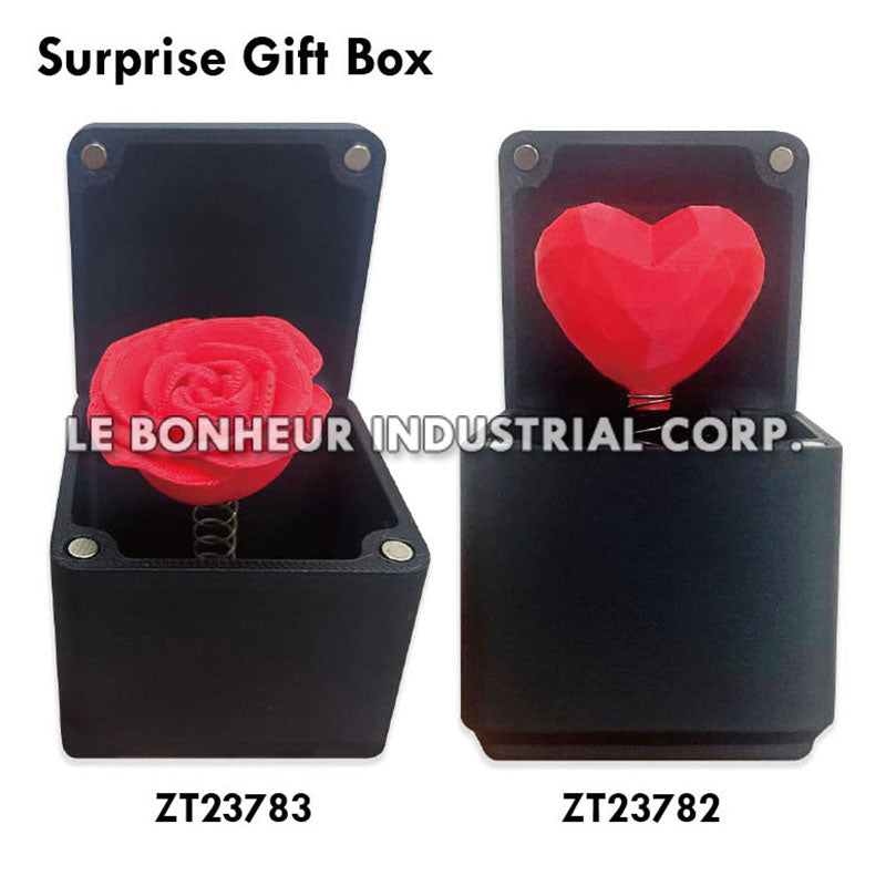 Surprise Gift Box W/Rose