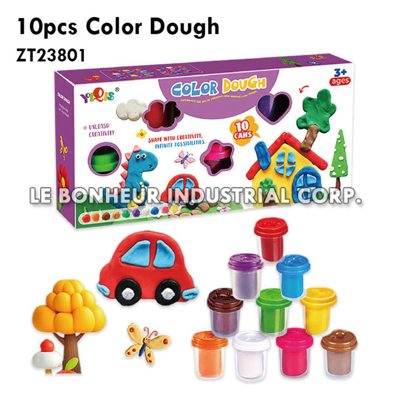 10pcs Color Dough