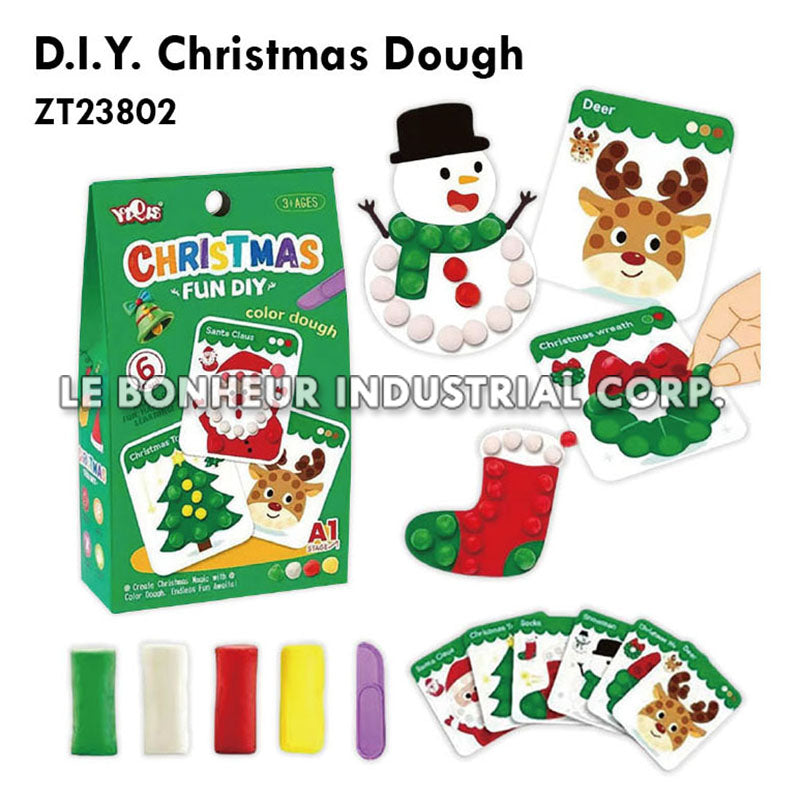 D.I.Y. Christmas Color Dough