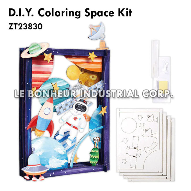 D.I.Y. Coloring Space Kit