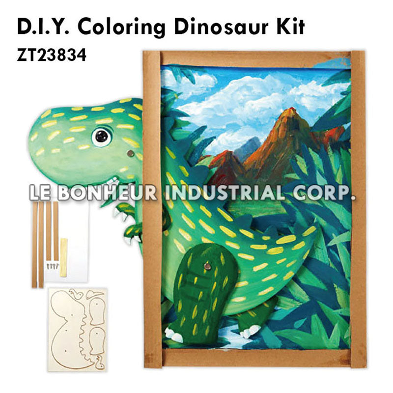 D.I.Y. Coloring Dinosaur Kit